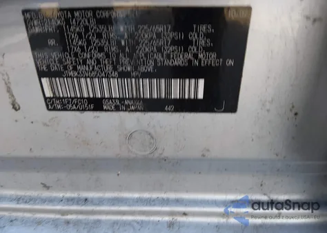 2008 Toyota Rav4 Base V6 z USA, uszkodzony, nr VIN JTMBK33V685047348